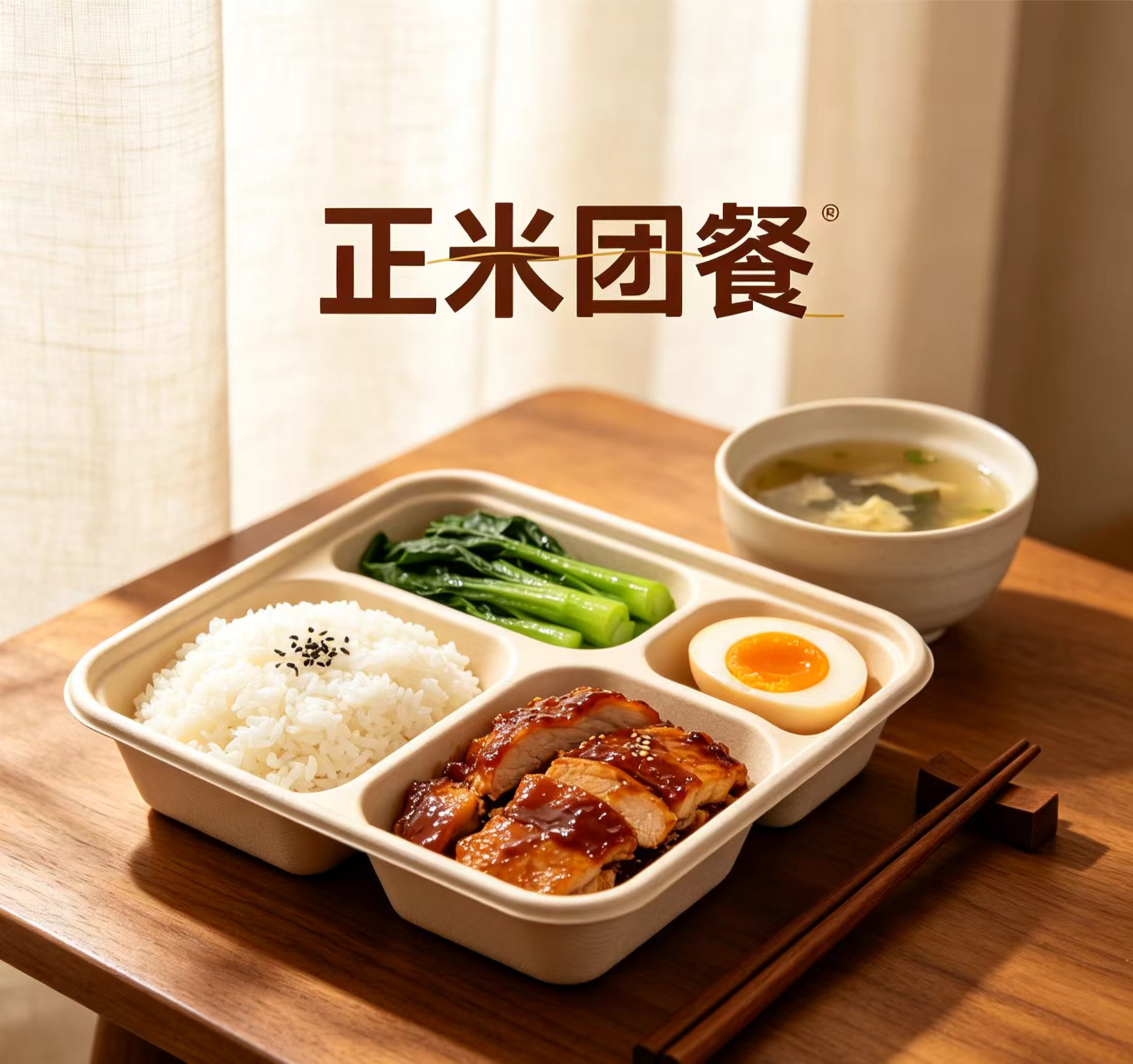 喜報｜正米健康攜手持雅制衣，團餐配送服務成功落地